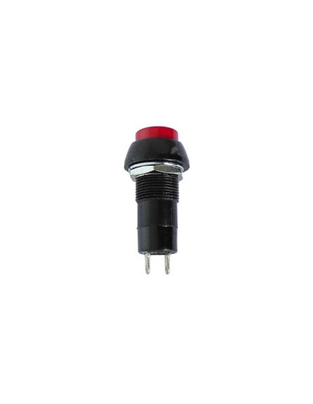 R18-25B - DRUCKTASTER - AUS-(EIN) - ROTE SCHUTZKAPPE - 1 A / 125 V