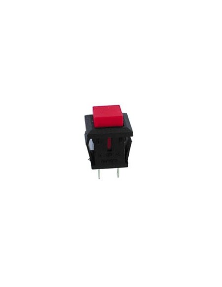 BOUTON-POUSSOIR OFF-(ON) ROUGE