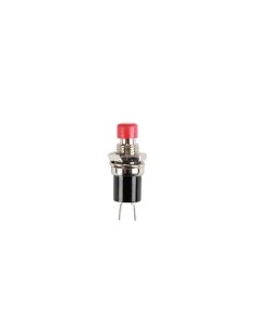 BOUTON-POUSSOIR ON-(OFF) ROUGE