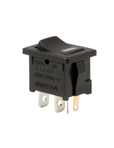 LEISTUNGSWIPPENSCHALTER 5A-250V SPST EIN-AUS - MIT ROTER LED