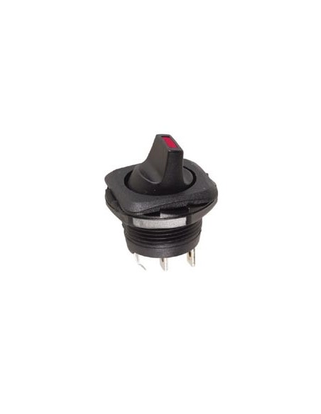 LEISTUNGSWIPPENSCHALTER 5A-250V SPST EIN-AUS - MIT ROTER LED