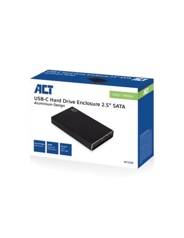 USB 3.2 Gen2 USB-C 2.5" Boîtier SATA HDD/SDD -...