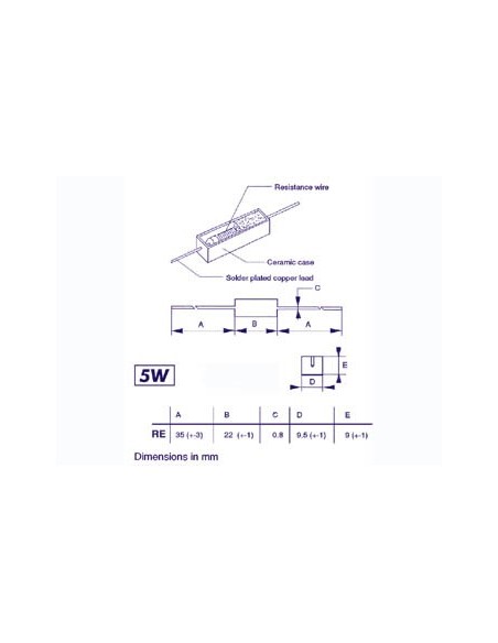 RESISTOR 5W 15K