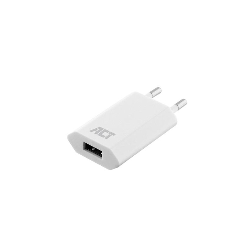 USB Charger 110-240V for Smartphone 1A white