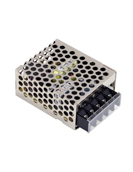 ALIMENTATION COMPACTE À DÉCOUPAGE POUR ÉQUIPEMENT INFORMATIQUE - 1 SORTIE - 15 W - 12 V - CHASSIS FERMÉ