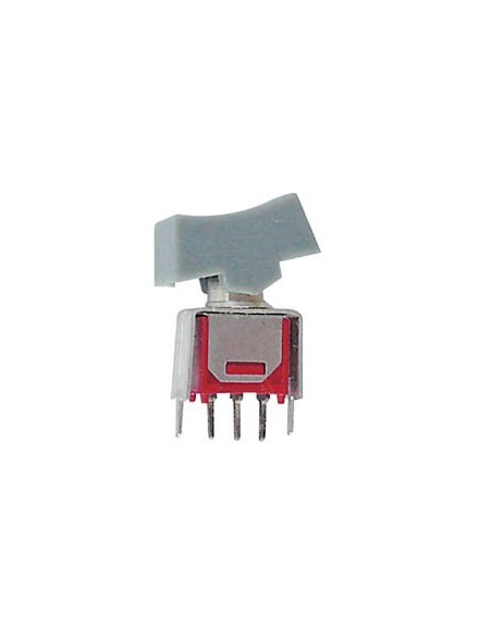 VERTICAL SUBMINIATURE ROCKER SWITCH SPDT ON-ON