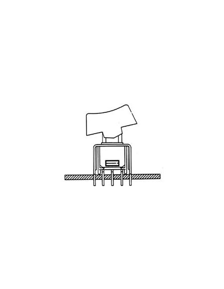 WIPPENSCHALTER - SUBMINIATUR - VERTIKAL - SPDT EIN-EIN