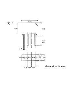PONT DE REDRESSEMENT 50V-4A (RS401/L)