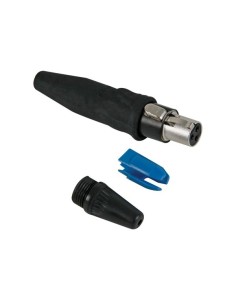 REAN TINY - 3-POLIGE KABELBUCHSE, SCHWARZ, VERGOLDETE...