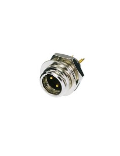REAN TINY - 3-POLIGE MINI XLR-CONNECTOR, VERNIKKELD,...