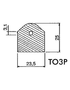 ISOLANT SILICONE CALORIFERE POUR TO3P