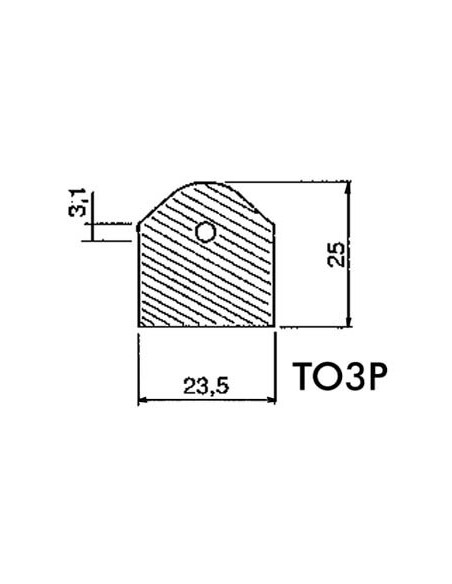 ISOLANT SILICONE CALORIFERE POUR TO3P