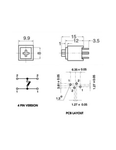 BOUTON-POUSSOIR OFF-(ON) 2