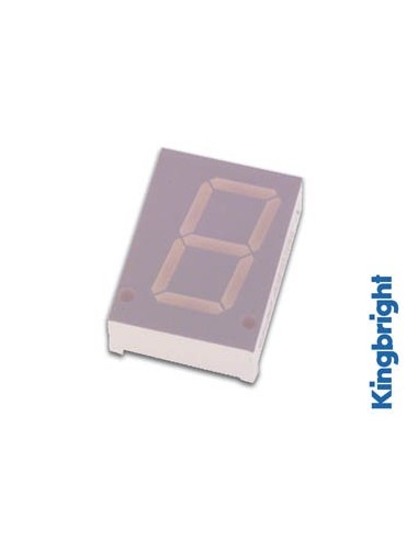 20mm EINSTELLIGES DISPLAY GEMEINSAME ANODE GELB