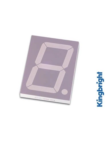 AFFICHEUR 7 SEGMENTS 100mm ANODE COMMUNE -...