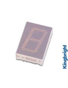 25mm SINGLE-DIGIT DISPLAY COMMON CATHODE SUPER GREEN 2