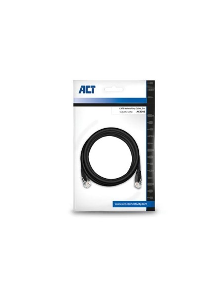 Netzwerkkabel CAT6 - Kupfer - Schwarz - 5 m