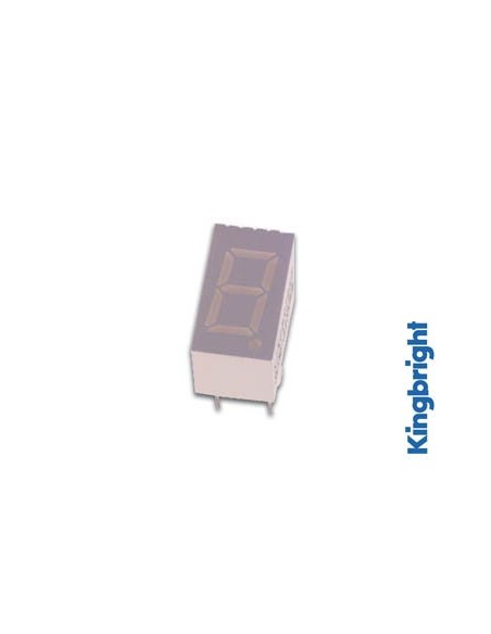 9mm SINGLE-DIGIT DISPLAY COMMON CATHODE SUPER RED