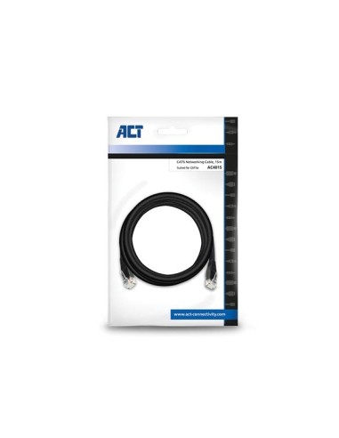 CAT6 Networking Cable copper 15 Meter Black