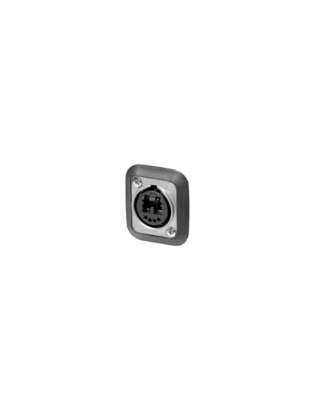 NEUTRIK - SCHWARZE DICHTUNG, D-FORM , WASSER- UND STAUBDICHT