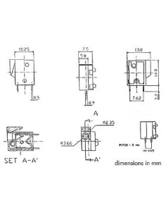 SCHROEFLOZE CONNECTOR, 2 POLEN, GROEN, PITCH   5mm 2