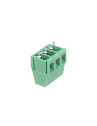 PROFESSIONAL SCREW TERMINAL, 3-POLE, GREEN , 5mm PITCH