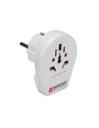 COUNTRY ADAPTER WORLD TO EUROPE + USB