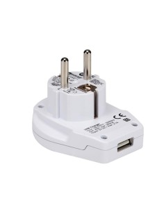 COUNTRY ADAPTER WORLD TO EUROPE + USB 2