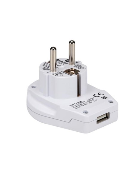 ADAPTATEUR DE VOYAGE - MONDE VERS EUROPE + USB