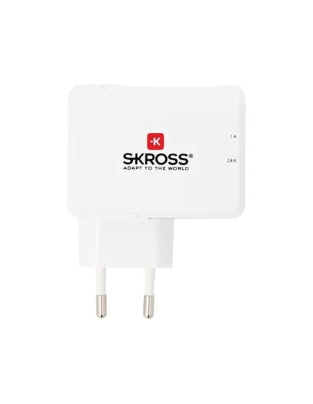EURO USB 2 PORT CHARGER - 3.4 A