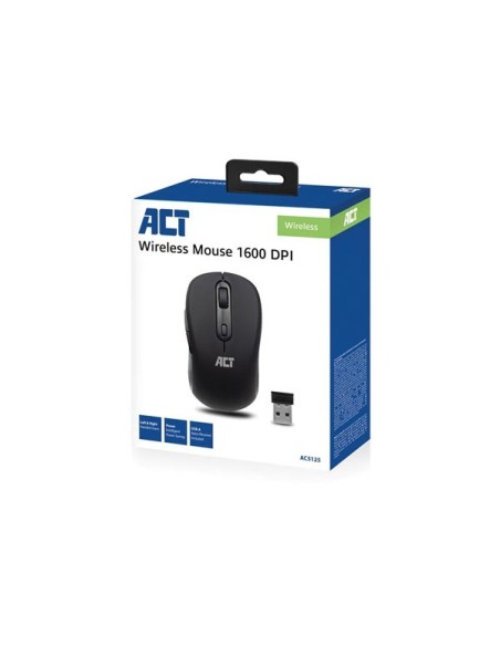 Wireless mouse black 1000/1200/1600dpi