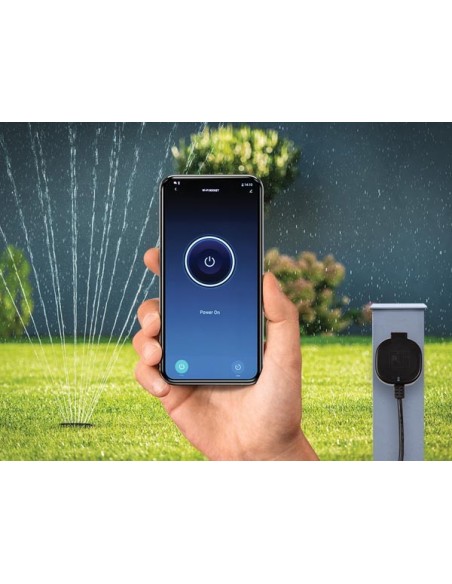 SMART WIFI-STEKKER - GEBRUIK BUITENSHUIS - SCHUKO