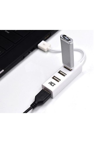 USB 2.0 Hub mini 4 port white