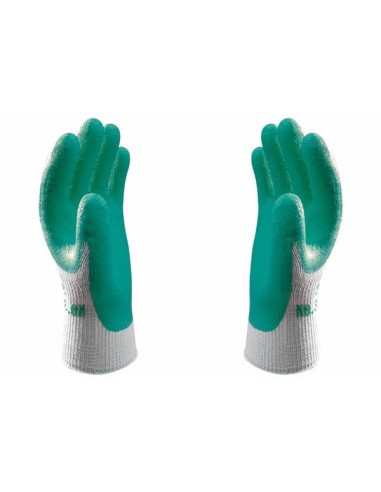 GUANTES DE TRABAJO DURO, EXCELENTE AGARRE - TALLA 9/L