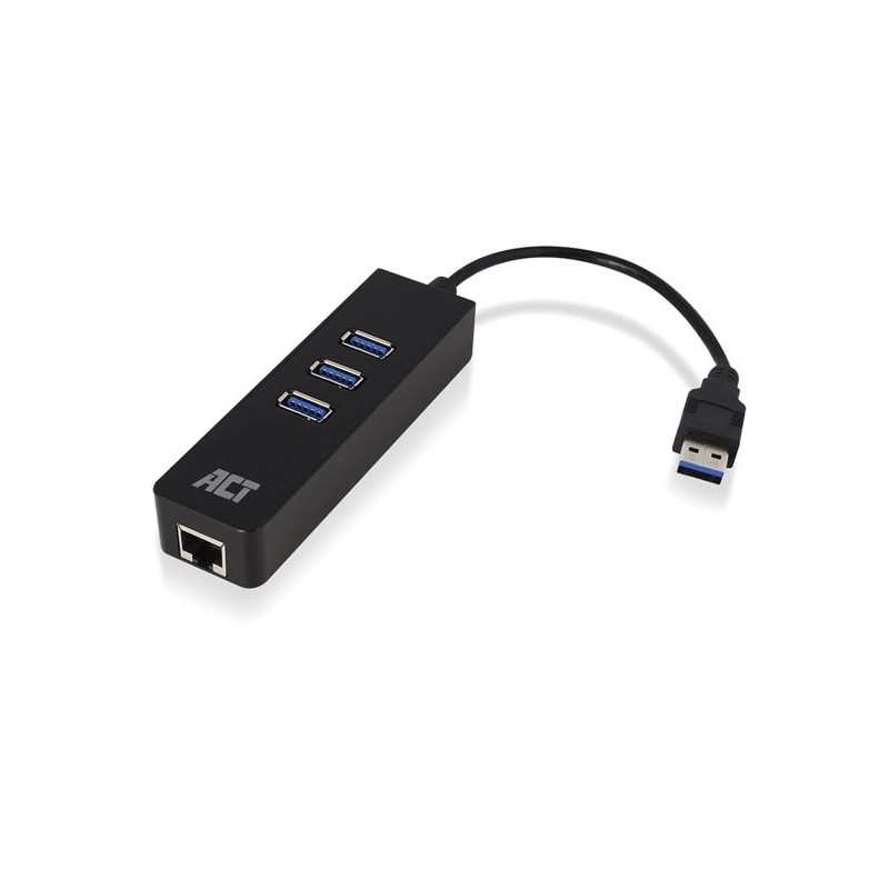 USB 3.2 Gen1 Hub 3 port with Gigabit network port