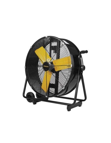 CIRCULADOR DE AIRE - ACERO - Ø 61 cm - COLOR NEGRO/AMARILLO