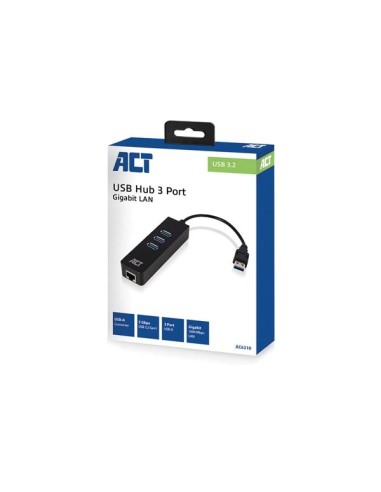 USB 3.2 Gen1 Hub 3 port with Gigabit network port