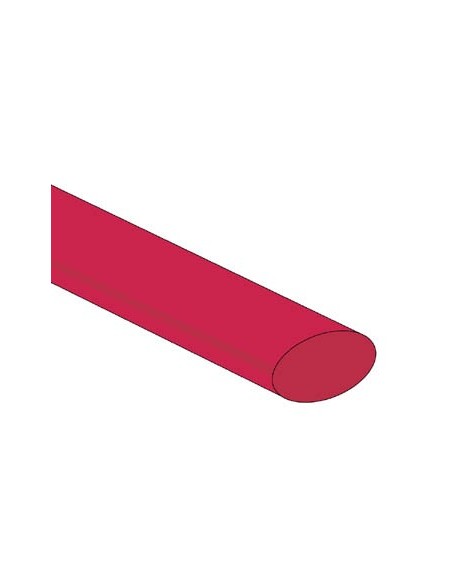 THERMISCHE KRIMPKOUS 12.7mm - ROOD - 25 ST.