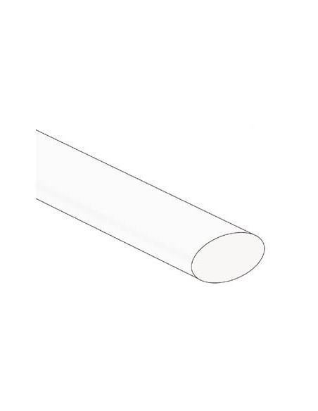 SHRINKABLE TUBE 12.7mm - WHITE - 25 PCS