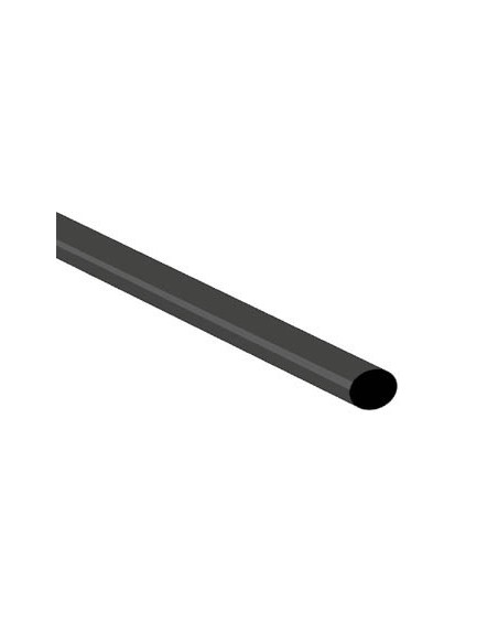 SHRINKABLE TUBE 4.8mm - BLACK - 50 PCS