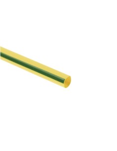 GAINE THERMORÉTRACTABLE 2:1 - 4.8mm - VERT/JAUNE - 50 PCS.