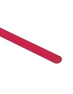 SHRINKABLE TUBE 4.8mm - RED - 50 PCS