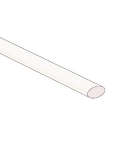 SHRINKABLE TUBE 6.4mm - CLEAR - 50 PCS