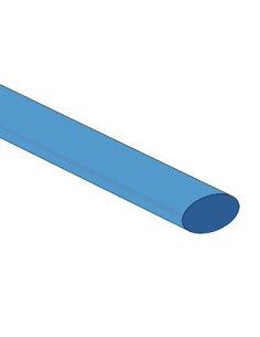 SCHRUMPFSCHLAUCH 9.5mm - BLAU - 25 ST.
