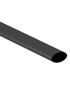 SHRINKABLE TUBE 9.5mm - BLACK - 25 PCS