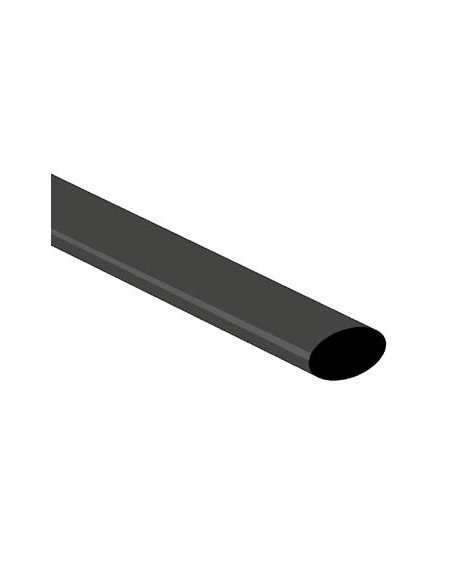 SHRINKABLE TUBE 9.5mm - BLACK - 25 PCS