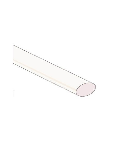 SHRINKABLE TUBE 9.5mm - CLEAR - 25 PCS