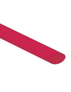 GAINE THERMORETRACTABLE 2:1 - 9.5mm - ROUGE - 25 PCS.