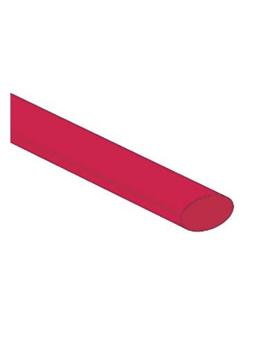 THERMISCHE KRIMPKOUS 9.5mm - ROOD - 25 ST.