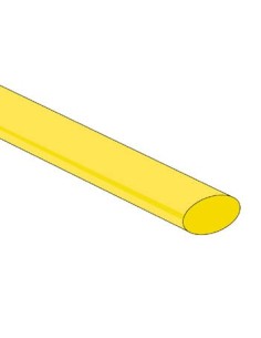 SCHRUMPFSCHLAUCH 9.5mm - GELB - 25 ST.